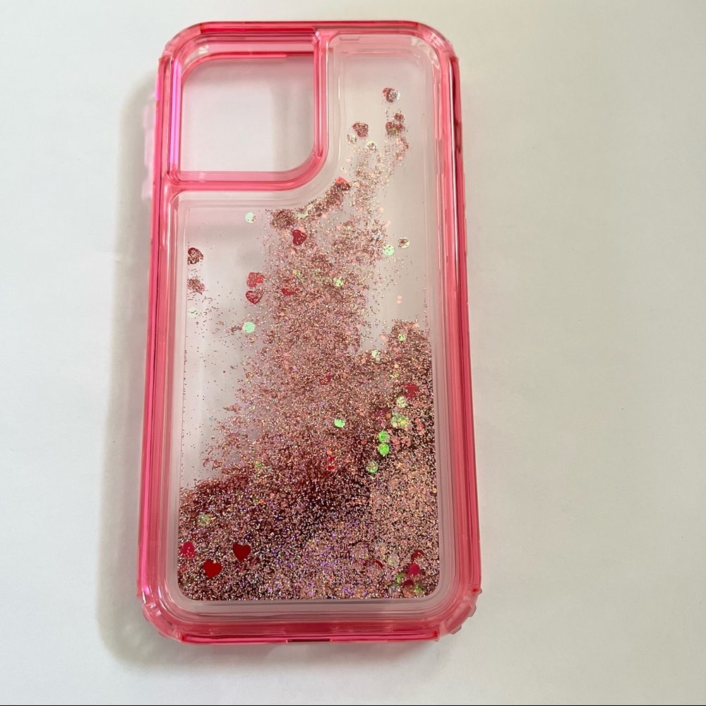 Strong Pink glitter Apple IPhone 13 Pro Max